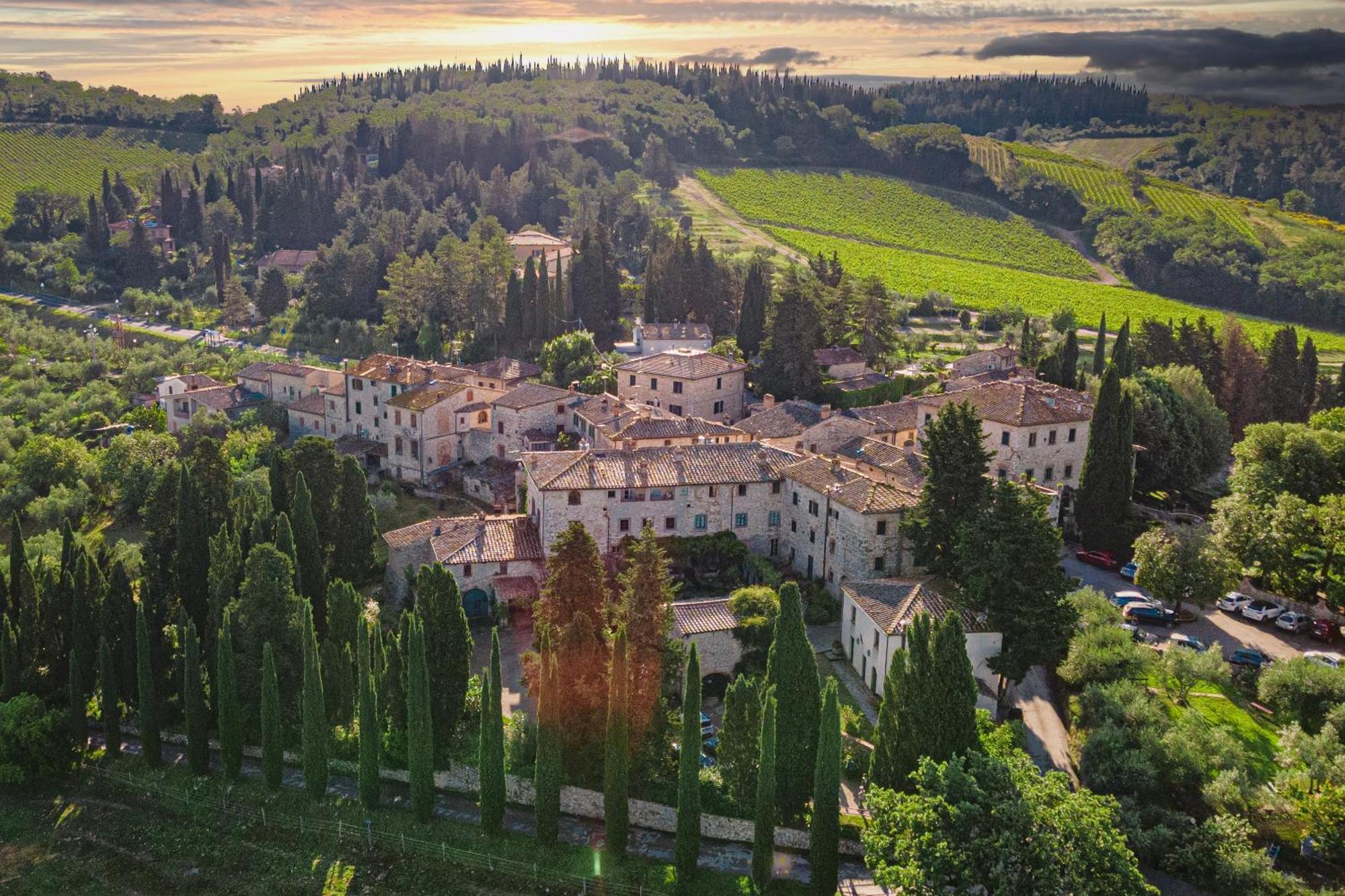 Castello Di Fonterutoli Wine Resort Castellina in Chianti Exterior foto